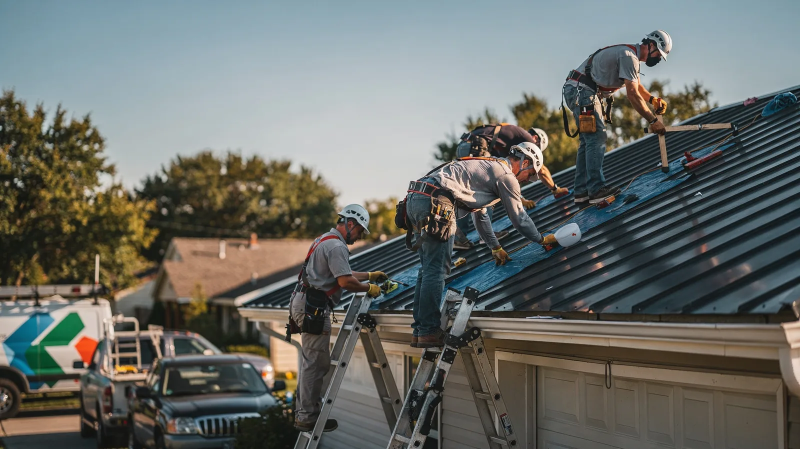Metal Roof Installation in Green Camp, OH near me